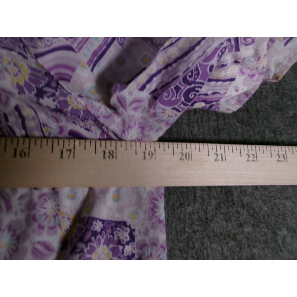 CW Classics Dress Women Medium Purple Summer Costal Causal Flowy Long Boho - Picture 6 of 12